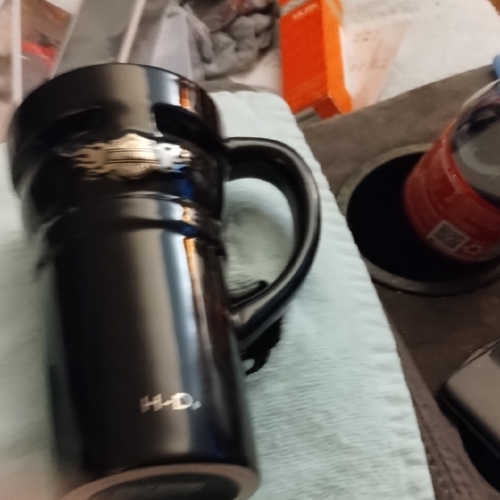 Harley-Davidson Glossy Black Mug